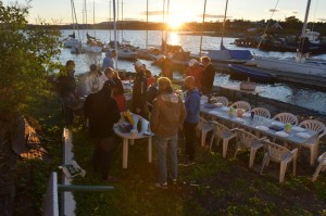 DSC_8011 Grilling i solnedgangen på Ytre 15.9.2018 ftoMHH